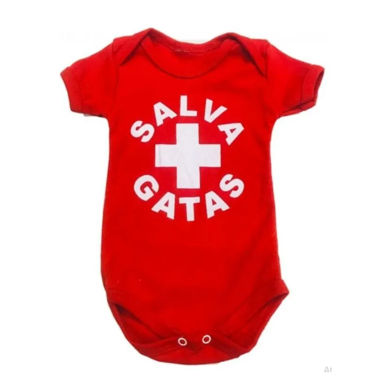 Body Bebê Personagem Salva Gatas