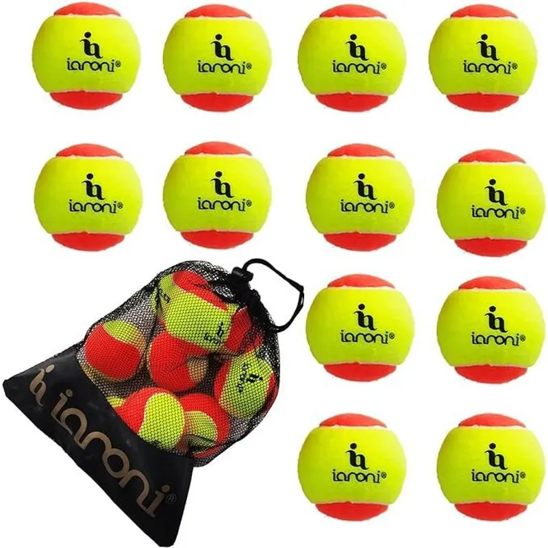 Kit Com 12 Bolas De Tênis De Praia Ianoni