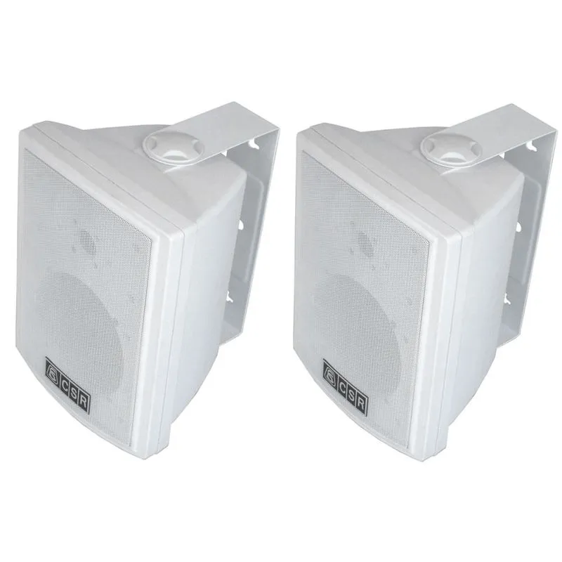 Caixa Passiva p/ Som Ambiente Fal 6 Pol 100W c/ Suporte (Par) 600 B - CSR