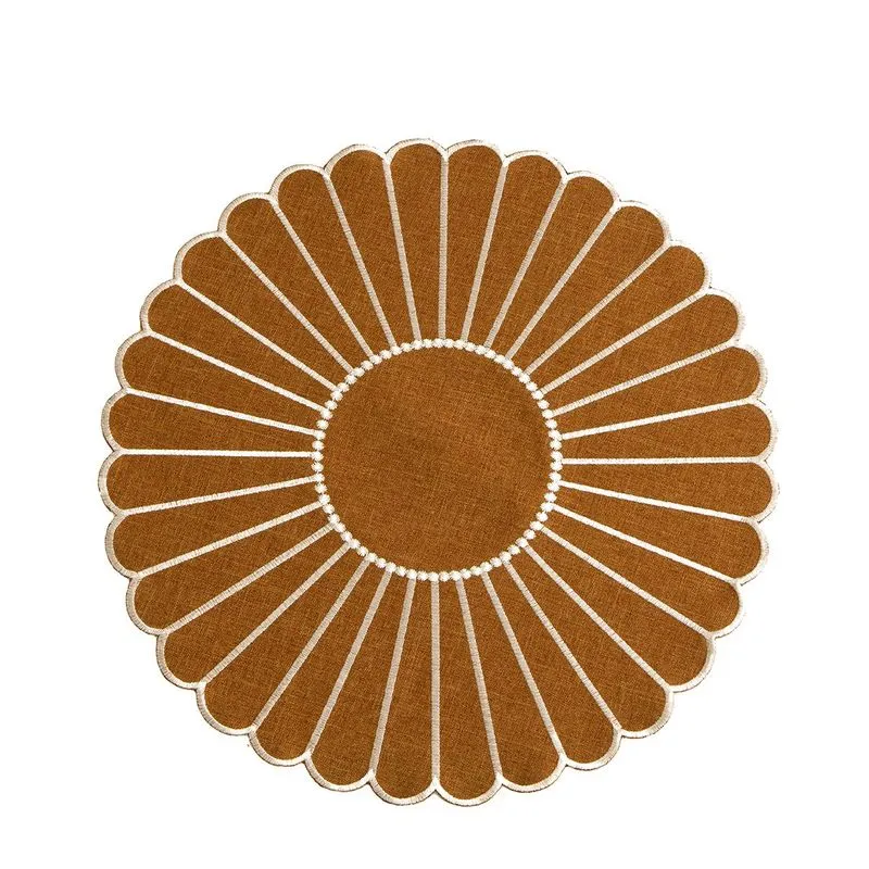 Jogo Americano Fiesta 40 Cm Terracota - Jolitex
