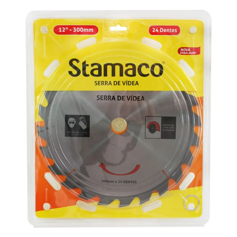 Disco De Serra Widea 300mm 12" 24 Dentes Stamaco