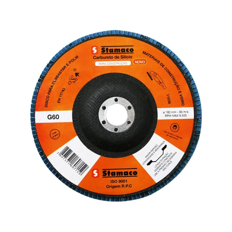 Disco Flap Metal G60 7" Stamaco