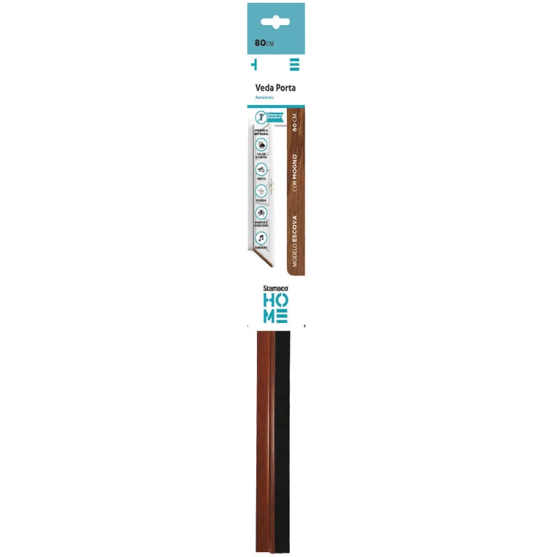 Veda Porta 80 cm Escova Mogno Stamaco Home 7623