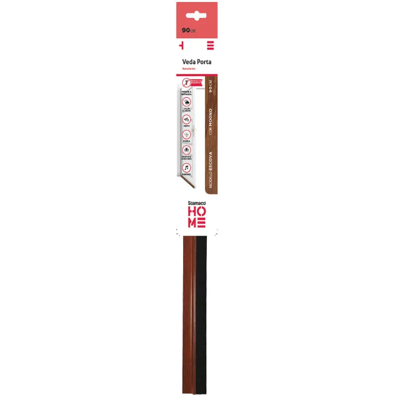 Veda Porta 90 cm Escova Mogno Stamaco Home 7685