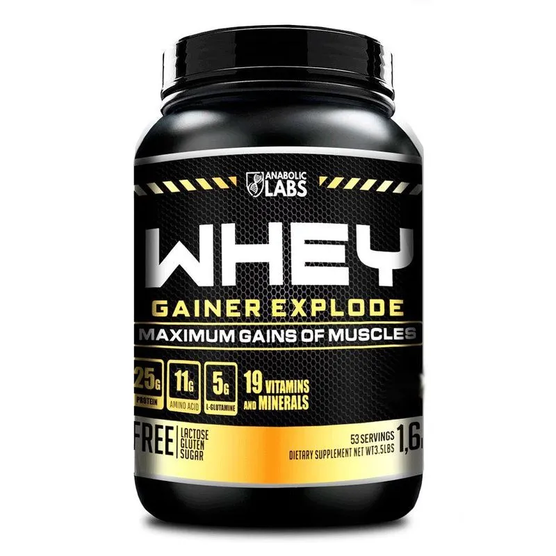 Whey Protein Whey Gainer 1.6kg Chocolate Premium Anabolic Labs
