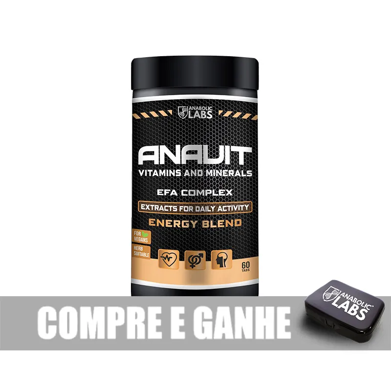 ANAVIT 60TABS MULTIVITAMINICO IMPORTADO - ANABOLIC LABS