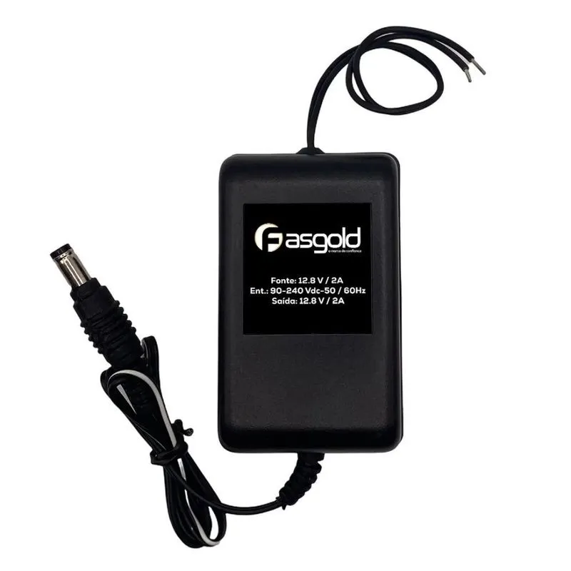 Fonte Eletrônica 12,8V 2A – FS-576 Mini com rabicho