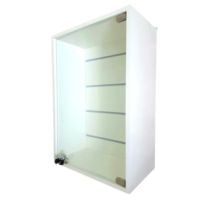 Painel Canaletado Vitrine Expositora Para Lojas Porta Vidro