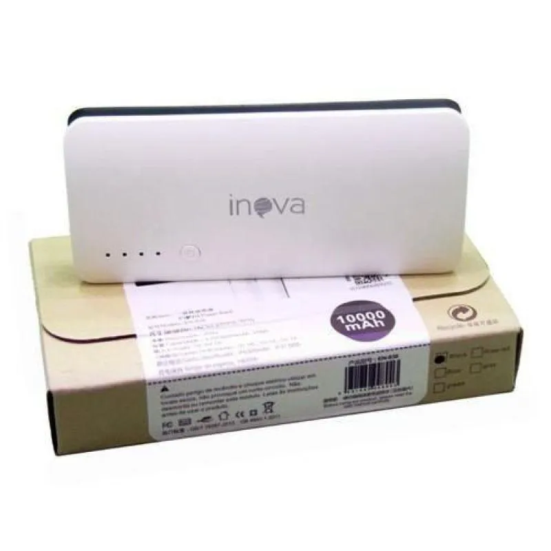 Carregador Portatil 10000 Mah Inova
