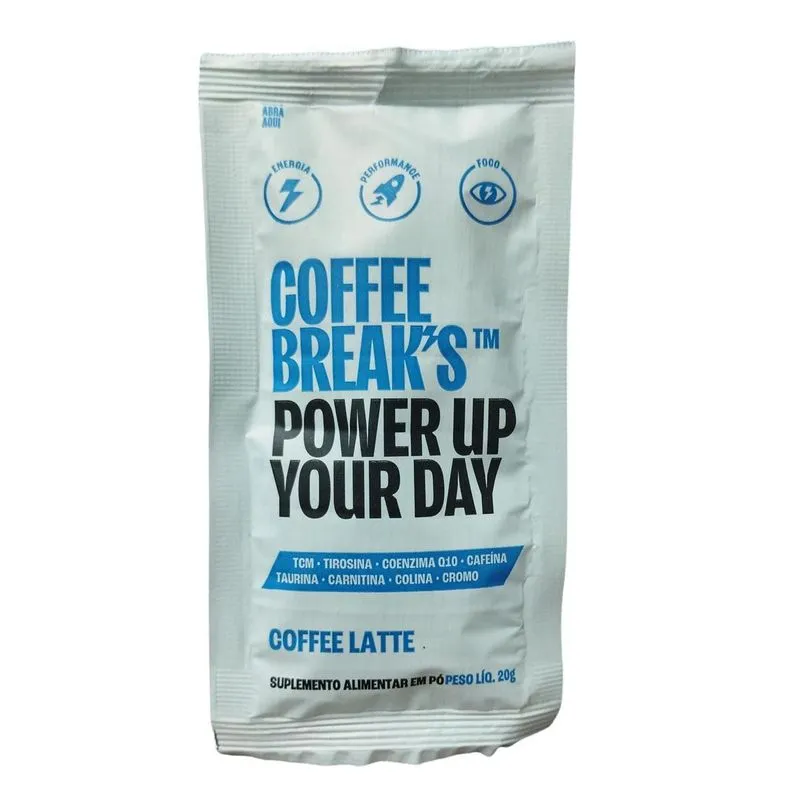 Coffee Breaks Sabor Coffee Latte Sachê 20g Nutrion