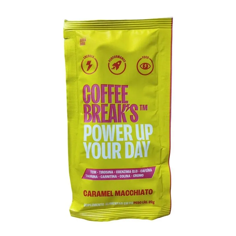 Coffee Breaks Sabor Caramel Macchiato Sachê 20g Nutrion