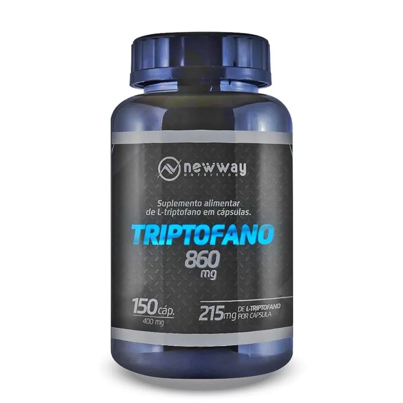 Triptofano 5htp L-Triptofano 860mg 150 Cápsulas