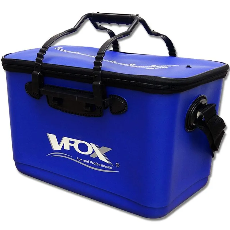 Maleta Porta Tralhas V-fox 22 Litros Impermeável Azul