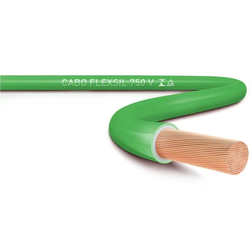 Cabo Flexivel Flexsil 750v 0,50mm 200m Verde