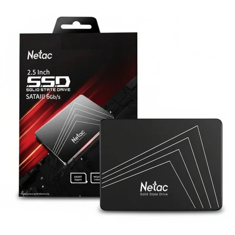 Ssd Netac 512gb Sata Iii 2,5 Leitura 560mbs Gravação 510mbs