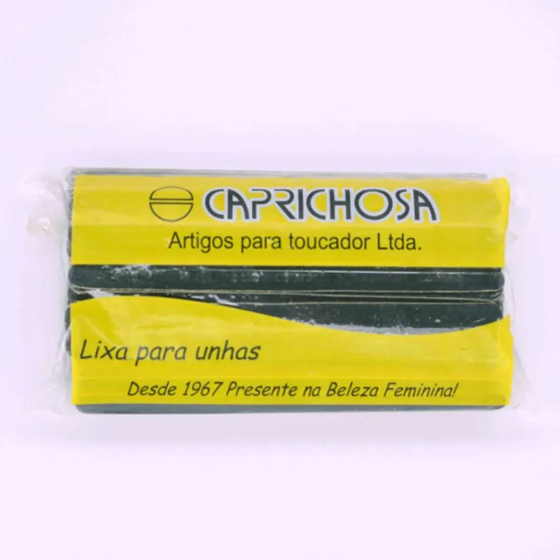 Lixa Caprichosa Unha C/144 Preta UN