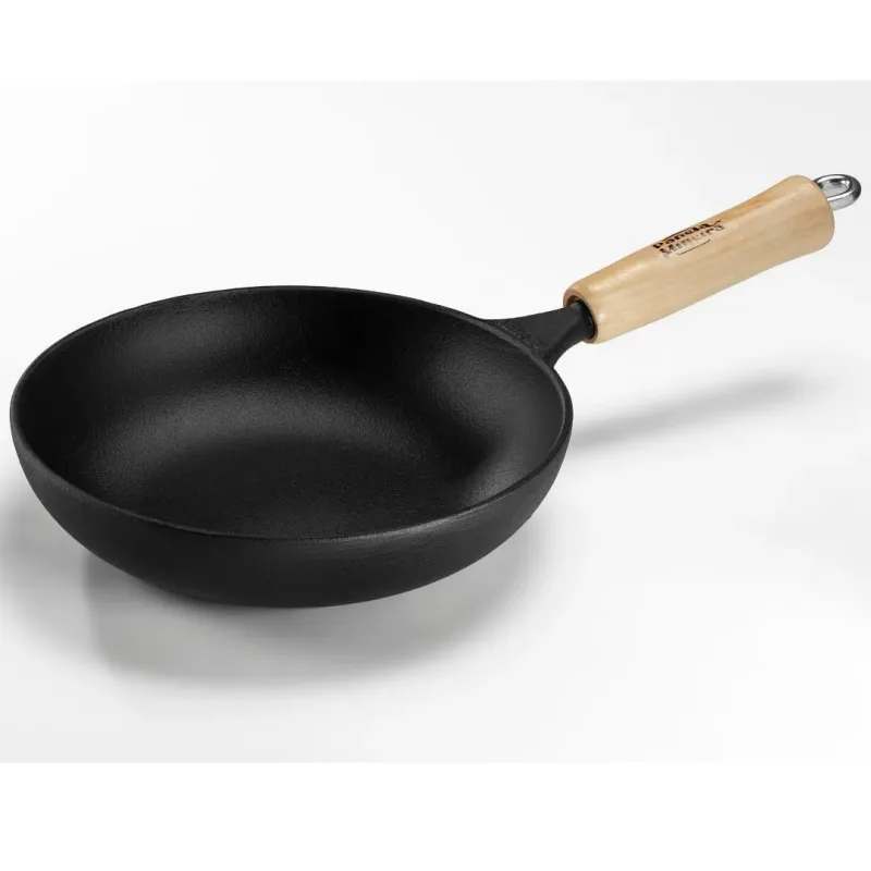 Frigideira Wok Cabo de Madeira 22x5,5 cm 1,5L