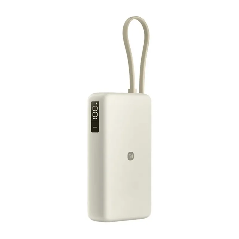 Power Bank Xiaomi 67W 20000mAh Cabo USB-C Integrado Display Digital PB2067
