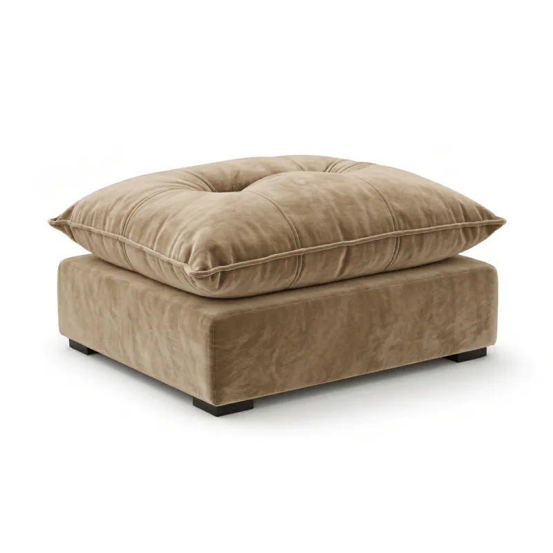 Cama Puff Pet Cachorro E Gato Puff Pet Super Macio E Confortável Suede
