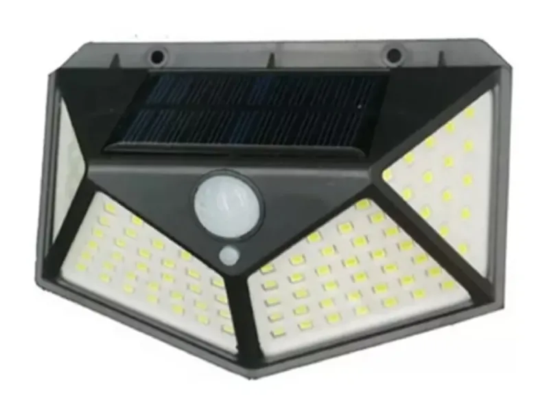 Luminária de Parede Solar com Sensor Economia e Segurança