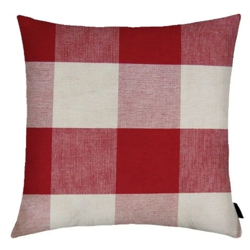 Almofada Country 40x40cm Vermelho