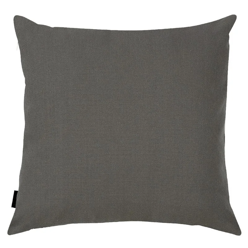 Capa Para Almofada Urban Solid 40x40cm Cinza Escuro