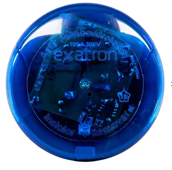 RELE FOTOCELULA LUXAN MICR T2LNFDRNAI 10KV 127/220V 50/60HZ FDESL EXATRON