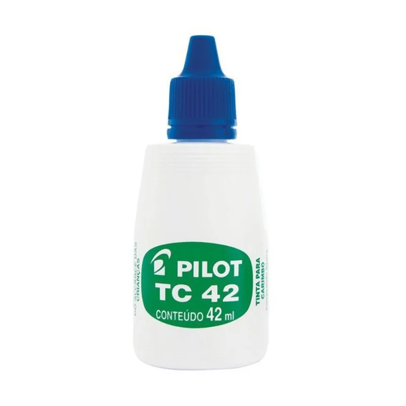Tinta Para Carimbo Pilot Tc42 Pilot Azul12 Unidades