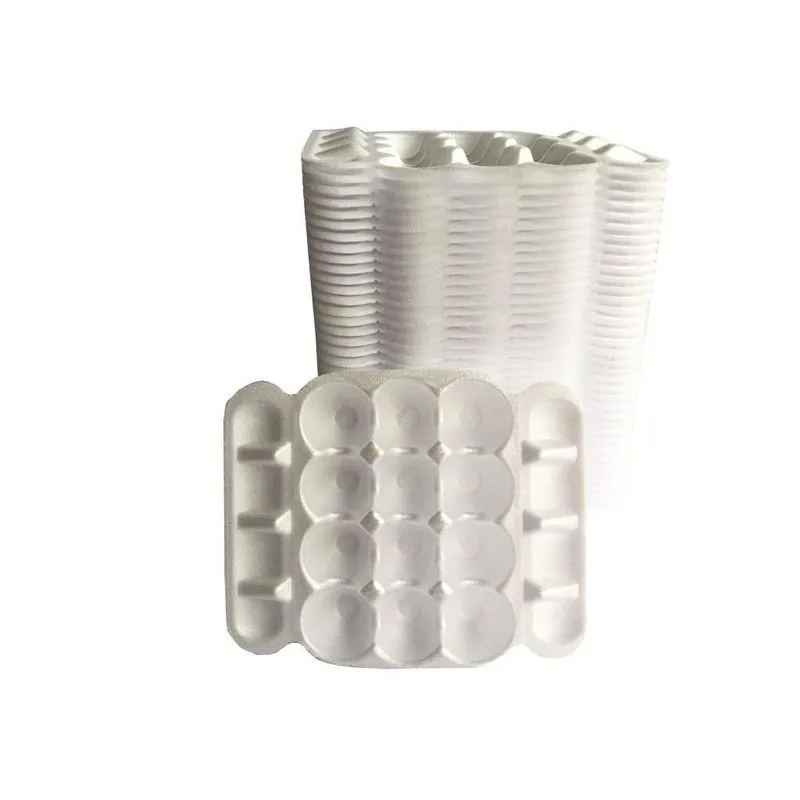 50 Bandeja De Isopor Para 12 Ovos 24x20cm Branca (50und)
