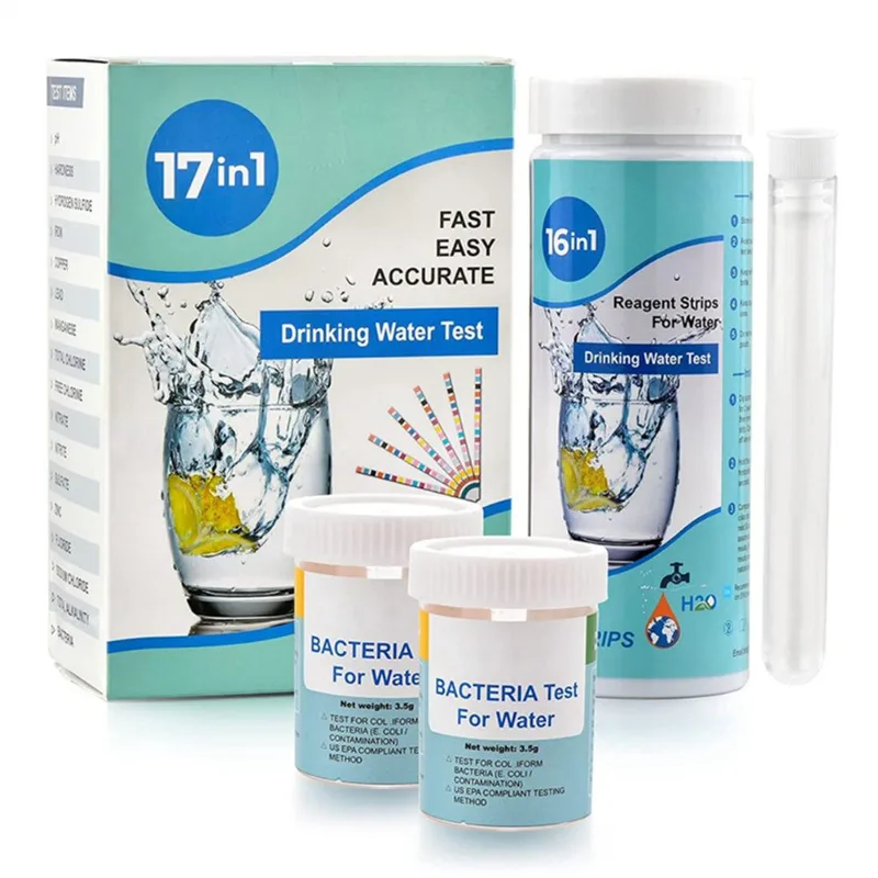 Kit De Teste De Água Para Casa, Para Teste Fácil De Água Potável, Ph