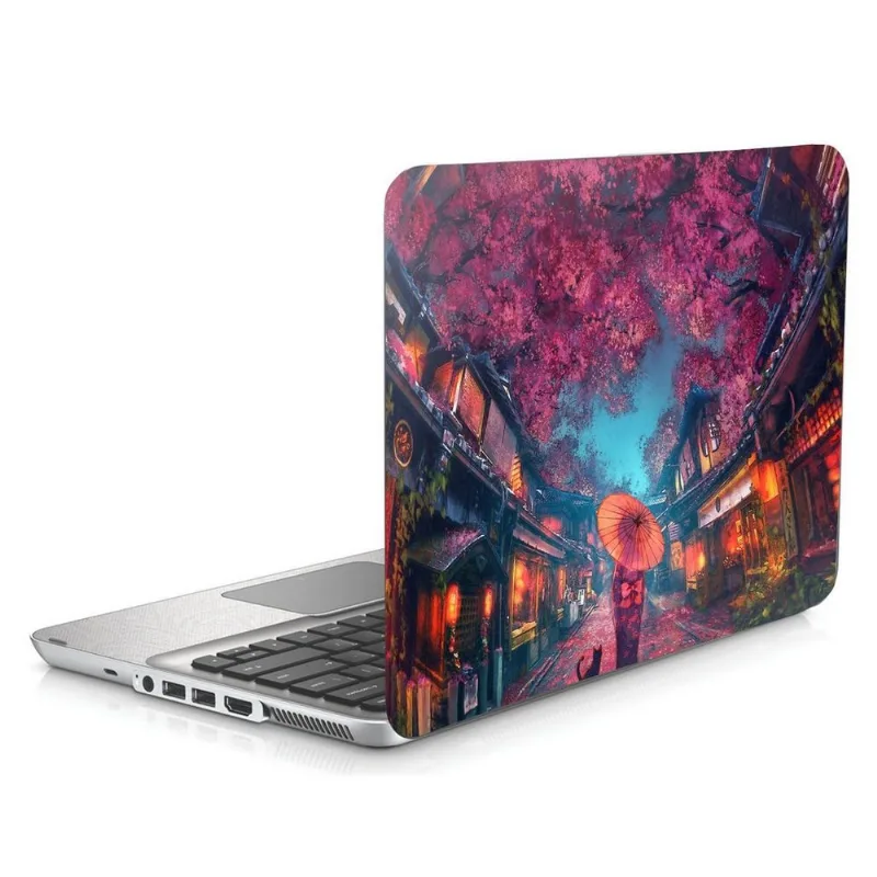 Skin Adesivo Protetor para Notebook 15,6' Japão Sakura d1