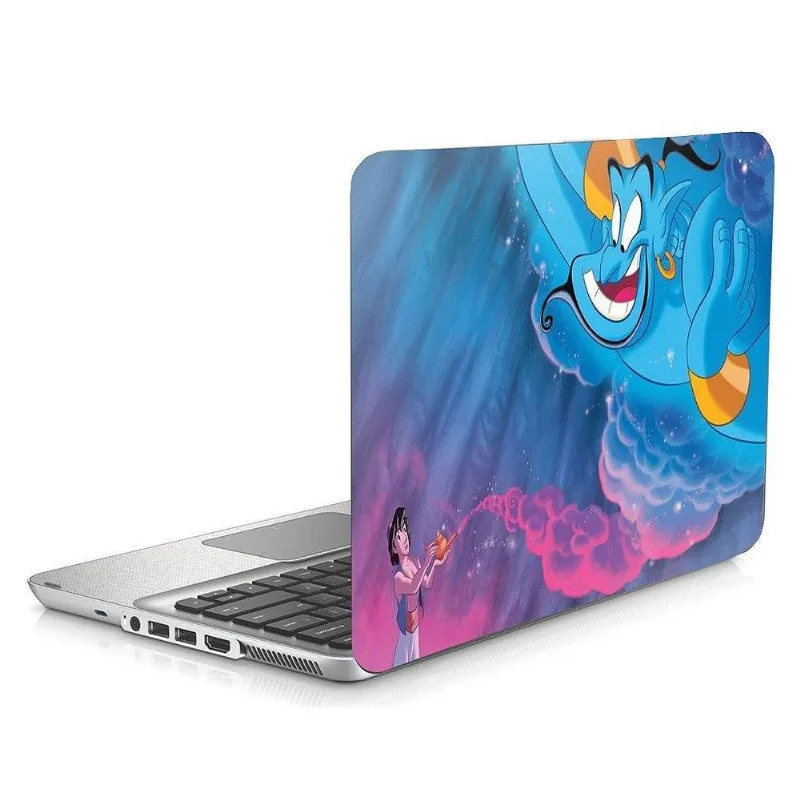 Skin Adesivo Protetor Notebook 15,6 Aladdin Jasmine Gênio D2