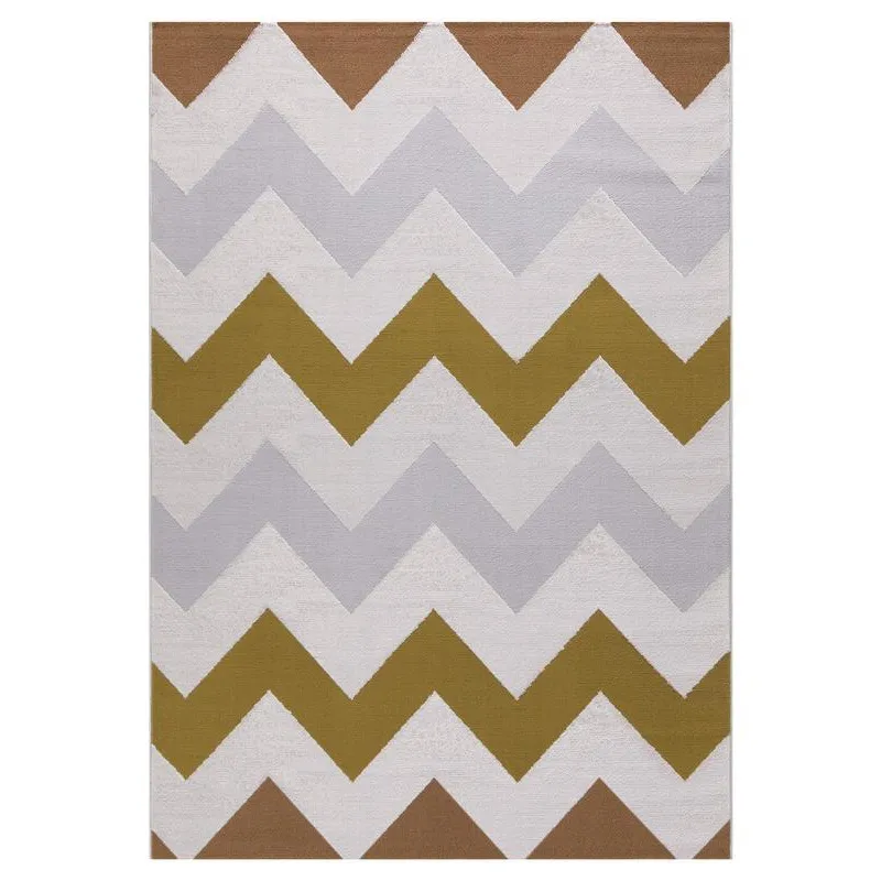 Tapete Nilo 04 Bege E Caramelo 250 X 300 Edantex