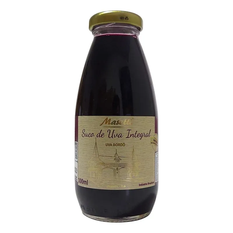 Suco De Uva Integral Bordô Masotti 300ml