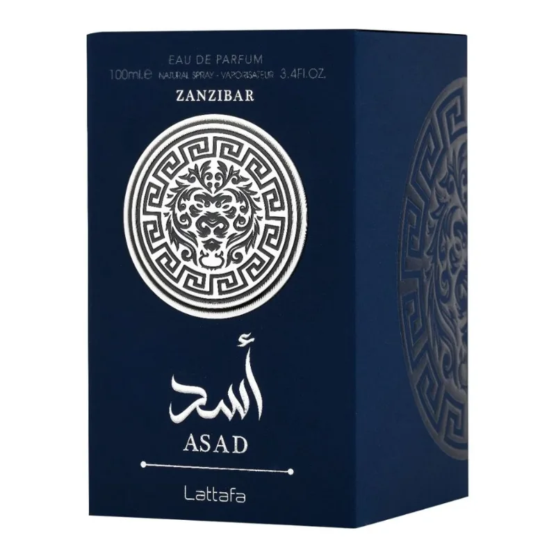 Perfume Lattafa Asad Zanzibar 100ml Edp Masculino: A Essência Da Elegância