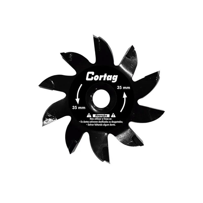Fresa Para Cortadora Parede Bric 35 25 X 25mm Cortag - 61280