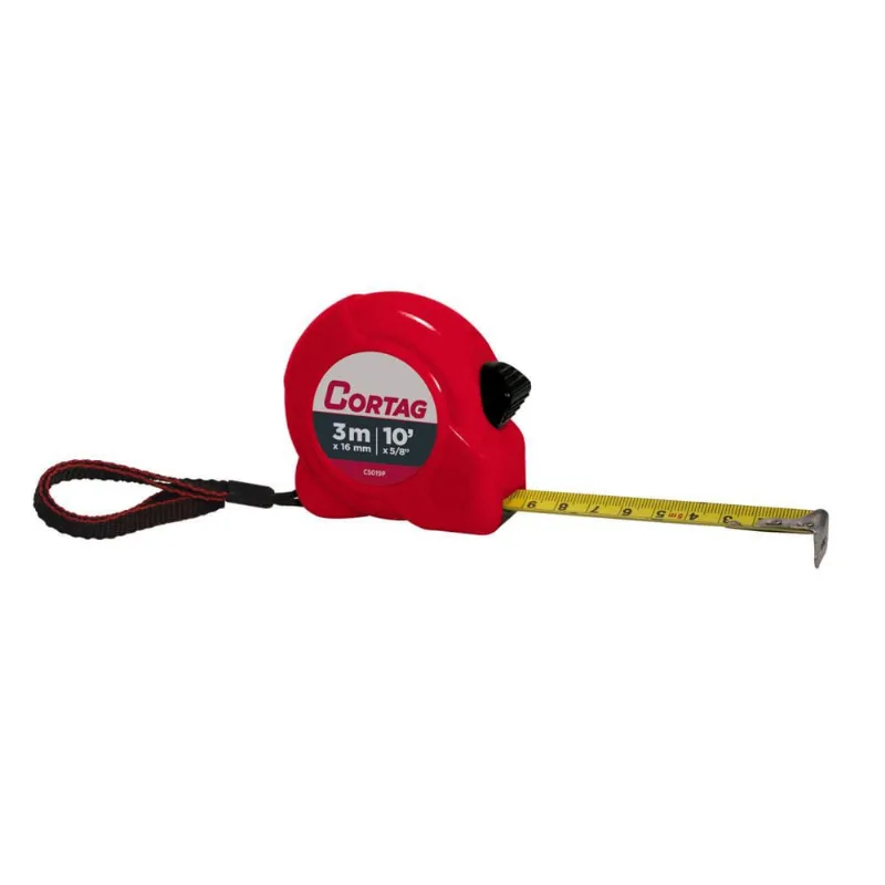Trena Métrica Corpo em abs 3m x 16mm 62244 - Cortag