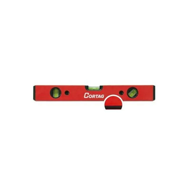 Nível Em Alumínio Com Base Magnética 16'' Vermelho