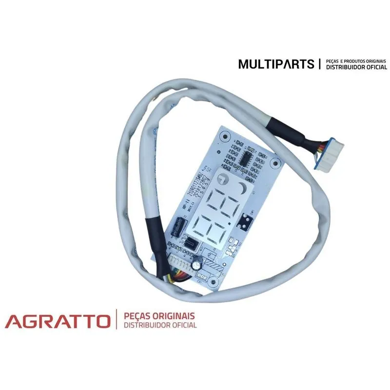 Placa Receptora/display Evap Ar Split Agratto Eco 9000 Btus