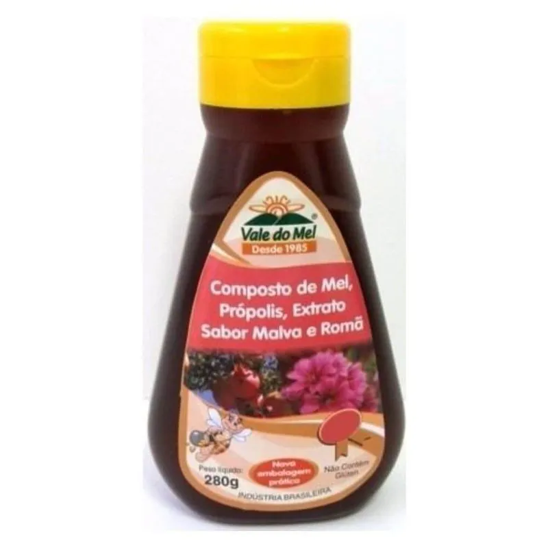 Vale Do Mel Bisnaga Malva - Roma 280g
