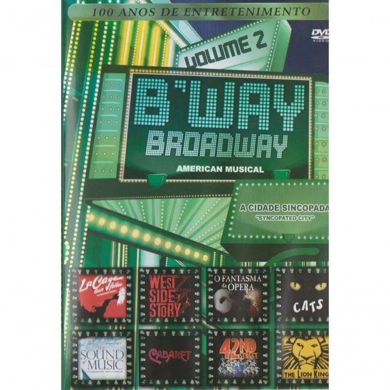 Dvd Broadway A Cidade Sincopada Syncopated City
