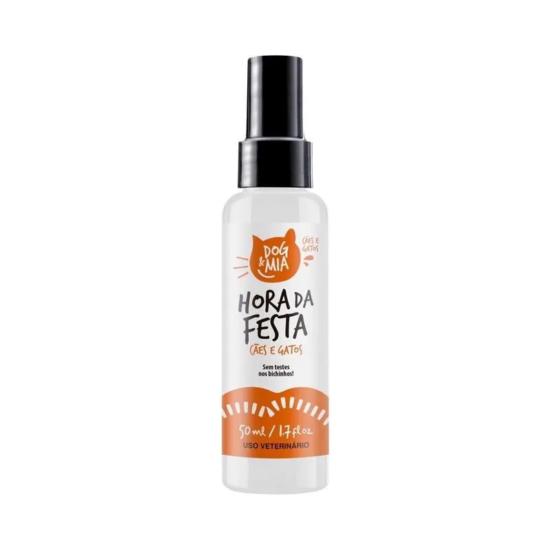 Colônia Fazendo Festa Dog & Mia, 50ml - Centagro
