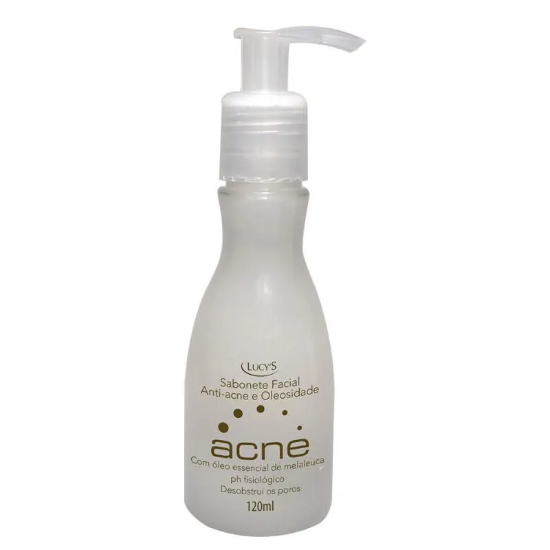 Sabonete Facial Antiacne E Oleosidade Com Óleo De Melaleuca