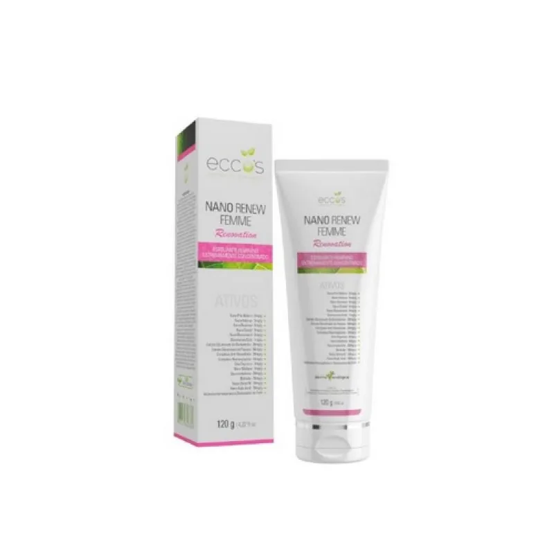 Esfoliante Feminino Eccos Nano Renew Femme Renovation 120g