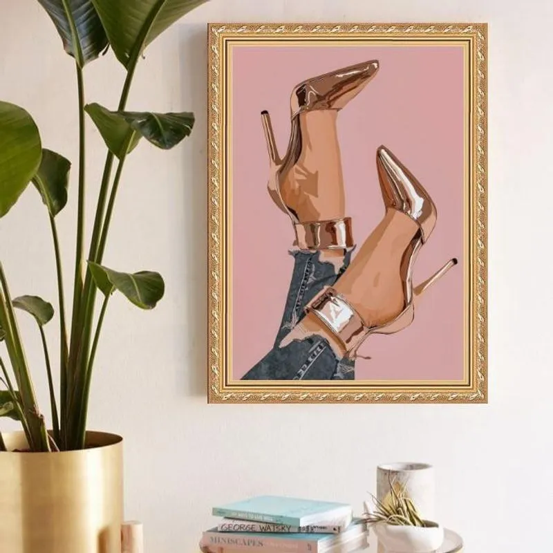 Quadro Decorativo Saltos 24X18Cm