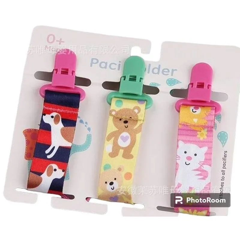 Kit 3 Unid. Prendedor Clipe Chupeta T14