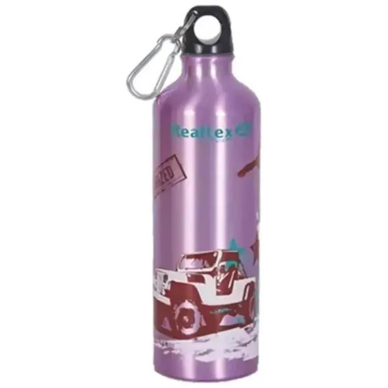 Garrafa Realtex De Alumínio Adventure 750ml Roxo St