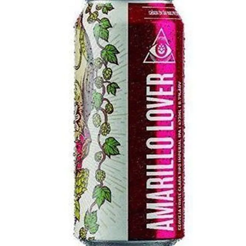 Cerveja Amarillo Lover Imperial Ipa Lata 473ml Dogma