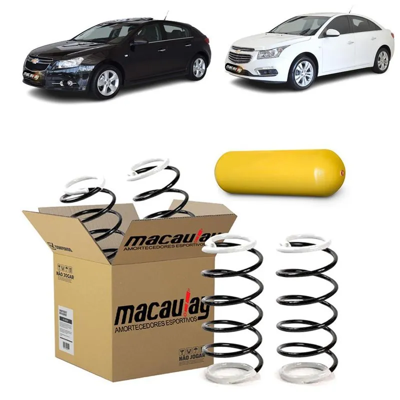 Molas Reforçadas Gnv Macaulay Chevrolet Cruze Pos 2016