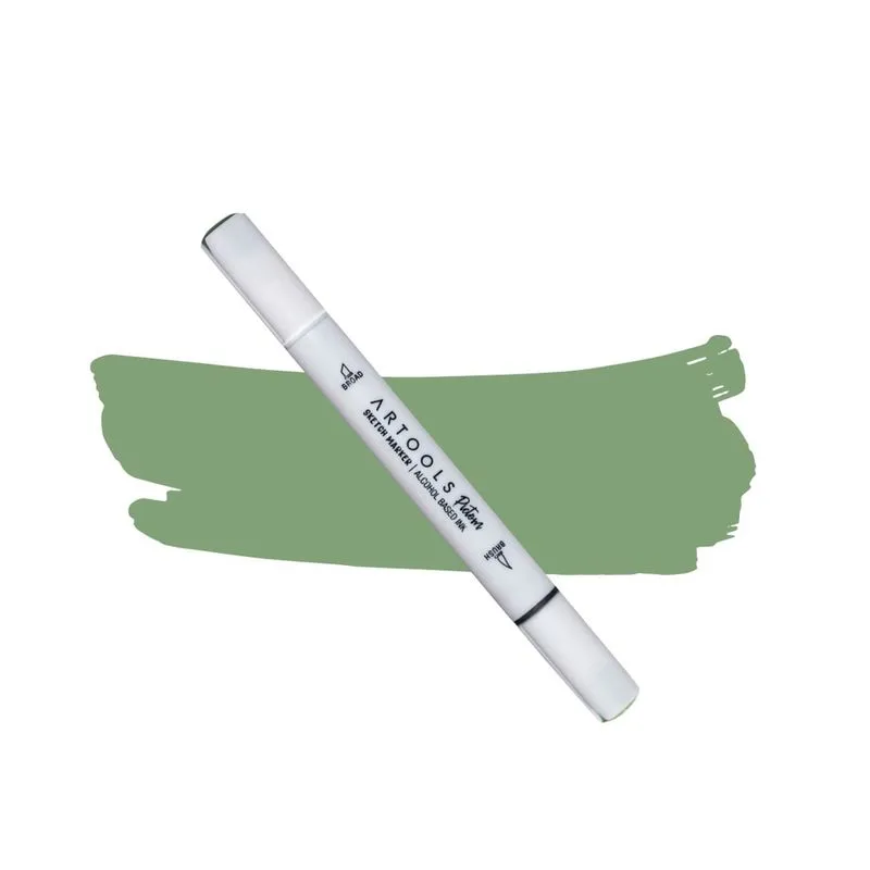 Marcador Pictom Artools Tons de Verde Mistletoe G532 - 601243